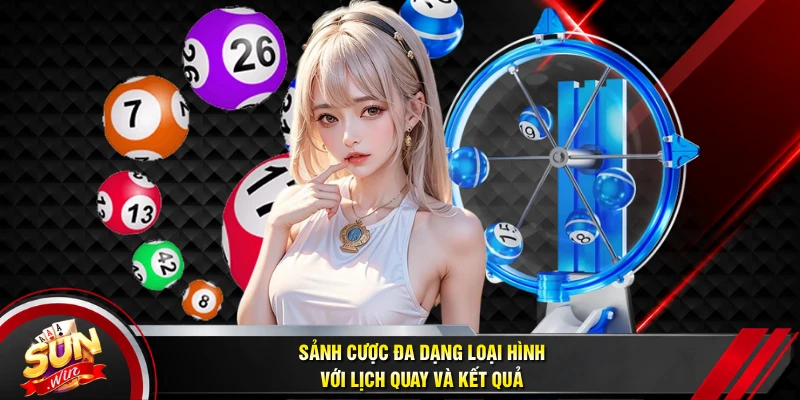 Sảnh cược đa dạng loại hình với lịch quay và kết quả